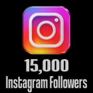 Instagram Non Drop Guaranteed 15000 Followers [Best for Instagram]