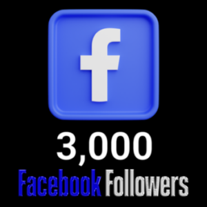 Facebook Non Drop 3000 Followers [Best For Facebook]