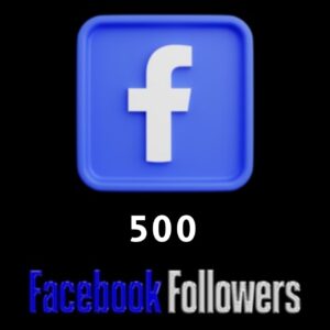 Facebook Non Drop 500 Followers [Best For Facebook]